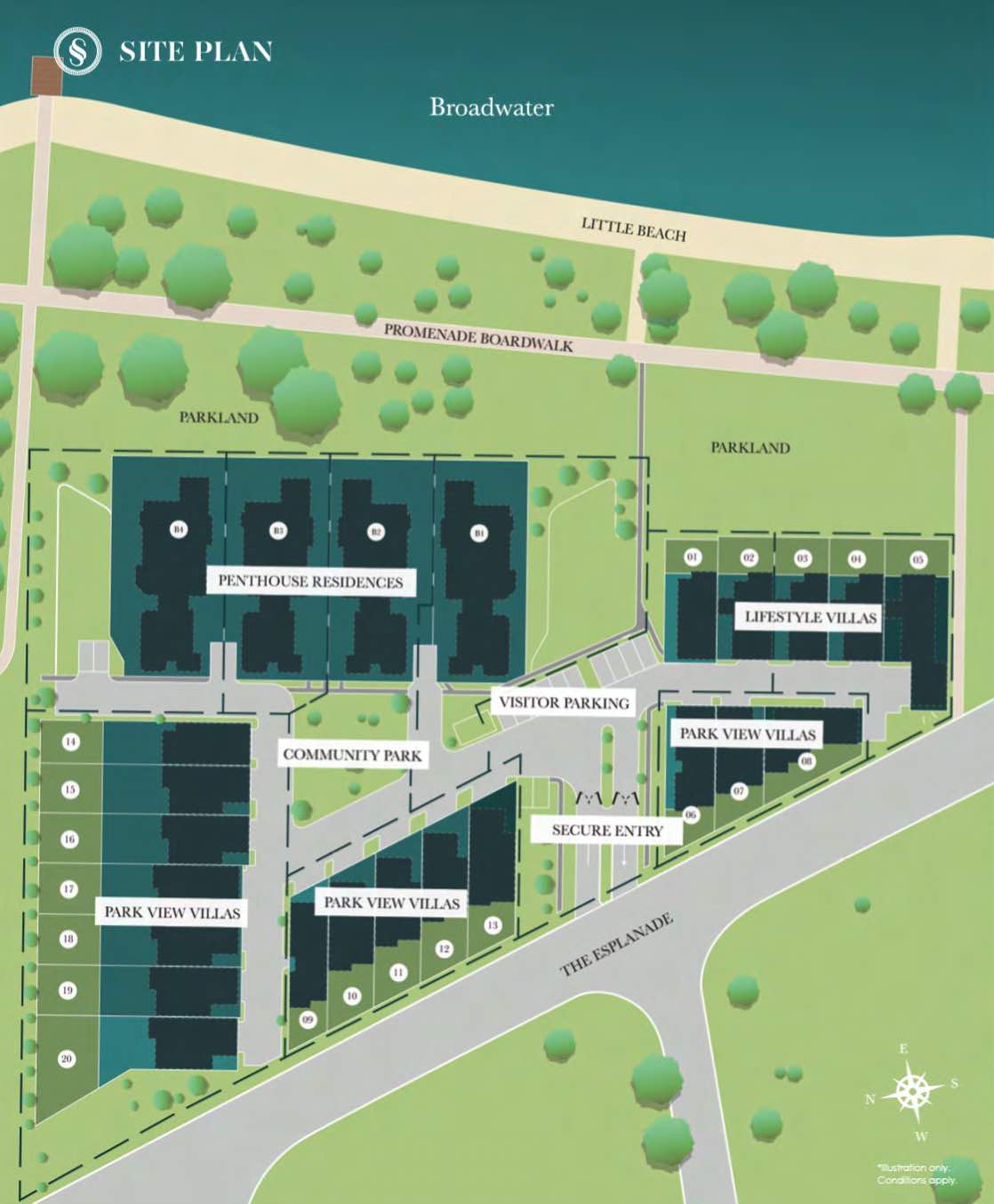 [Townhouses] The Promenade Estate, Paradise Point OpenLot